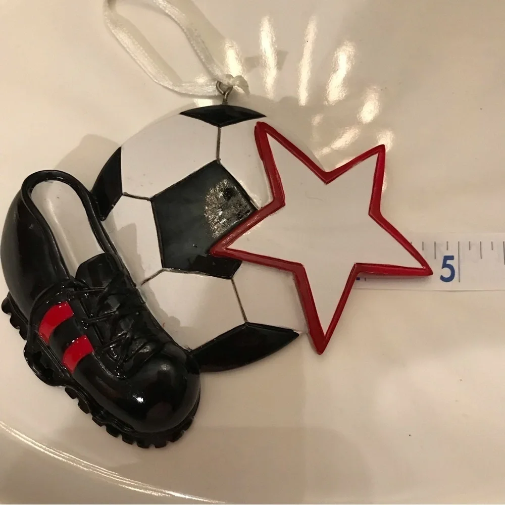⚽️Personalized Soccer Ornament
